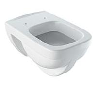 Geberit Renova Plan WC mural 202160000 6 litres, blanc, chasse d'eau plate