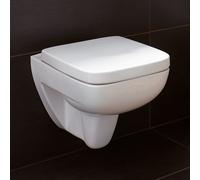 Keramag Renova Nr. 1 Plan WC à rinçage profond 4,5 / 6l, suspendu, Coloris: Blanc - 202150000
