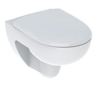 Geberit Renova Wand-Tiefspül-WC 500801001 4,5 l, Rimfree, mit WC-Sitz, weiß
