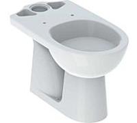 Geberit Renova WC à fond creux 203821600 pour réservoir AP attaché, sortie verticale, blanc KeraTect