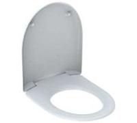 Geberit Renova WC siège 573025068 Laiton chromé, pergamon, avec abaissement automatique, fixation par le dessus