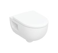 Geberit Ensemble WC suspendu Renova 503156001 – TurboFlush, chasse d'eau basse profondeur, blanc