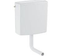 Geberit réservoir apparent 140000041 suspendu bas, isolé contre la condensation, butée de chasse, vert mousse