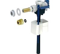 Geberit robinet flotteur Type 333 m. raccord latéral 3/8 et 1/2 raccord est en laiton