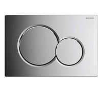 Geberit Sanitop-Wingenroth Plaque de déclenchement Sigma 01, 1 pièce, chrome, 115770215