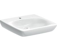 Geberit Selnova Comfort lavabo 60x55 cm rectangulaire classique pour les handicapés blanc 502.771.00.7