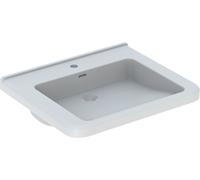Geberit Selnova Comfort Square lavabo 55x52.5 cm rectangulaire classique pour les handicapés blanc 500.785.00.7