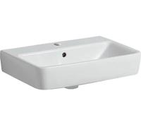 Geberit Selnova Compact lavabo 60x37 cm rectangulaire classique blanc brillant 501.511.00.7
