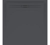 Receveur carré Geberit Sestra 80 x 80 Graphite Structure ardoise - GEBERIT 550.292.00.2