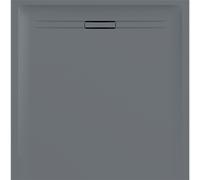Receveur carré Geberit Sestra 80 x 80 Gris Structure ardoise - GEBERIT 550.291.00.2