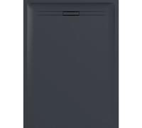 Receveur de douche rectangulaire Geberit Sestra Graphite structuré 120x80cm - GEBERIT 550.274.00.2