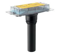 Geberit Kit de gros œuvre CleanLine 154153001 pour caniveaux douche installation traversante 50 mm