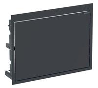 Geberit Gis set préfabriqué 115420DW1 noir profond RAL 9005, pour vasque design flottant