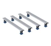 Set de pieds et de traverses Geberit pour receveur de douche en rÃ©sine de pierre, Ã partir de 140 cm, hauteur des pieds rÃ©glable de 9 Ã 21 cm - 554.956.00.2