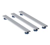Geberit set pieds et traverses pour receveur de douche en résine de pierre, hauteur des pieds réglable de 6 à 12 cm - 554.961.00.1