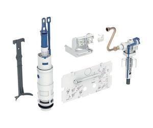 Geberit, set de transformation pour rinçage à 2 quantités, avec soupape de remplissage type 383, pour chasse d'eau à encastrer type 110.800, 240.515.00.5