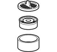 Geberit set filtre tamis pour rinçage hygiénique 243066001 pour rinçage hygiénique HS10 / HS30 / HS 50