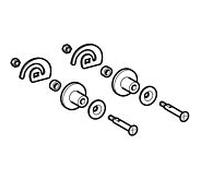 Geberit set Kerafix escargot 597160000