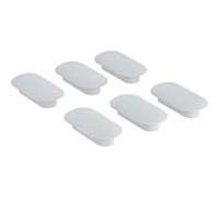 Geberit set tampon pour abattant et abattant de WC 243219001 pour Geberit AquaClean Mera