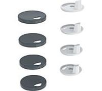 Geberit set tampon pour anneau de siège de toilette fixe 244108001 pour Geberit AquaClean Mera Classic