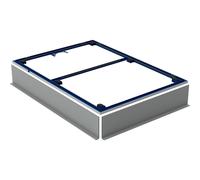 Geberit Setaplano cadre de montage 6 pieds 120 x 80cm bleu 154.464.00.1