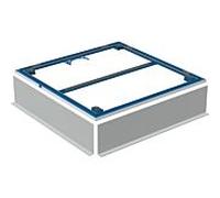 Geberit Setaplano cadre d'installation 154492001 jusqu'à 100 cm, pour 4 pieds, 90 x 75 x 3 cm