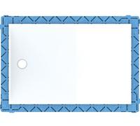 Geberit Setaplano panneau pour douches sans receveur 100x80 cm blanc 154.282.11.1
