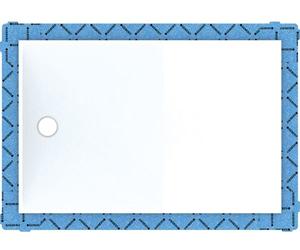 Geberit Setaplano panneau pour douches sans receveur 100x80 cm blanc 154.282.11.1
