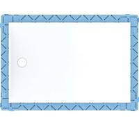 Geberit Setaplano panneau pour douches sans receveur 120x80 cm blanc 154.264.11.1