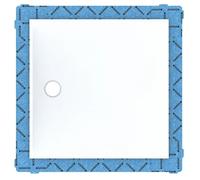 Geberit Setaplano panneau pour douches sans receveur 140x80 cm blanc 154.266.11.1
