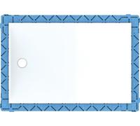Geberit Setaplano panneau pour douches sans receveur 140x90 cm blanc 154.275.11.1