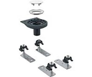 Geberit Setaplano raccord d'évacuation 154030001 pour douche, planchers pénétrants, 50 mm
