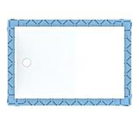 Geberit Setaplano zone de douche rectangulaire 154292111 blanc -alpine, 90 x 75 x 4,5 cm