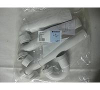 Geberit Tube 152819111 – 2" x 50 mm, sortie horizontale pour éviers de cuisine, blanc