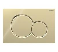 Geberit Sigma 01 Plaque d'actionnement ronde 115770DT5 en laiton, pour UP 320