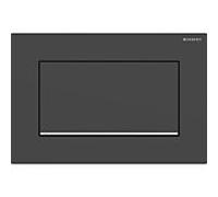 Geberit Sigma 30 115893141 laqué noir mat, chromé brillant
