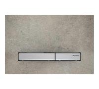 Geberit Sigma 50 Plaque de commande chrome-aspect béton 115.788.JV.2