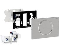 Geberit Commande de WC Sigma10 – rinçage électrique radio, sur secteur, 1 qté – Acier inox brossé
