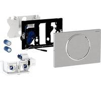 Geberit Sigma bouton de chasse d'eau pour WC acier 115.869.SN.6