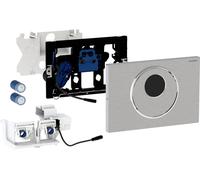 Geberit Sigma bouton de chasse d'eau pour WC acier 115.891.SN.6