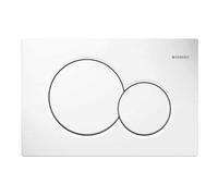 Geberit Sigma bouton de chasse d'eau pour WC blanc 115.770.11.5