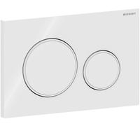 Geberit Sigma bouton de chasse d'eau pour WC blanc 115.882.01.1