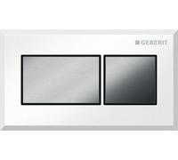 Geberit Sigma bouton de chasse d'eau pour WC blanc 116.051.KT.1