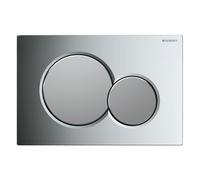 Geberit 115.770.KA.5 pièce de remplacement de chasse d’eau Plaque de rinçage Chrome
