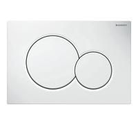 Geberit 115.770.11.5 pièce de remplacement de chasse d’eau Plaque de rinçage Blanc