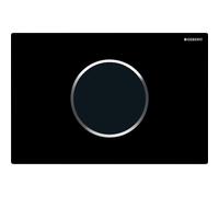 Geberit WC control 115907KM6 fonctionnement sur secteur, double touche, noir profond RAL 9005