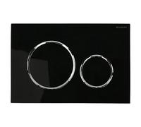 Geberit Plaque de commande Sigma 20 double touche noir