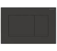Geberit Sigma20 bouton de chasse d'eau pour WC noir 115.883.16.1