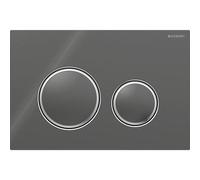 Plaque de commande Geberit Sigma21 pour rinÃ§age Ã 2 quantitÃ©s, couleur mÃ©tal chromÃ©, 115.884., Coloris: chromÃ© / lave - 115.884.JK.1