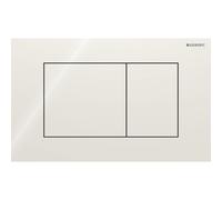 Geberit Sigma 40 Square Plaque de commande 115629JL1 Square , gris sable, pour double chasse, ronde